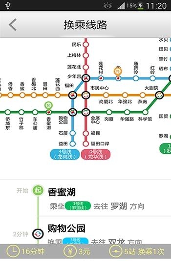 深圳地铁官方  v2.1.8图4