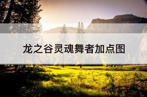 龙之谷灵魂舞者加点图