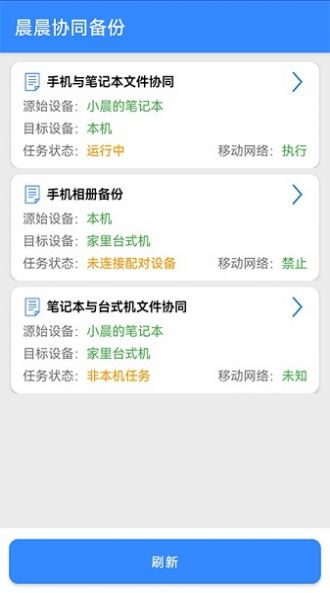 晨晨协同备份