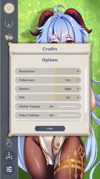 甘雨触摸游戏1.0免费汉化版  v1.2图3