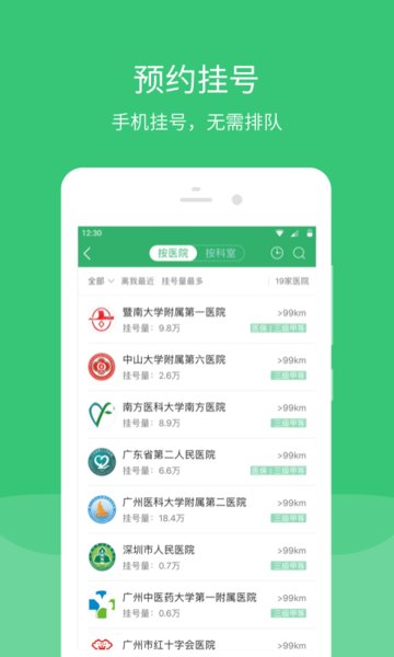 广东云医院挂号平台  v6.2.0图2