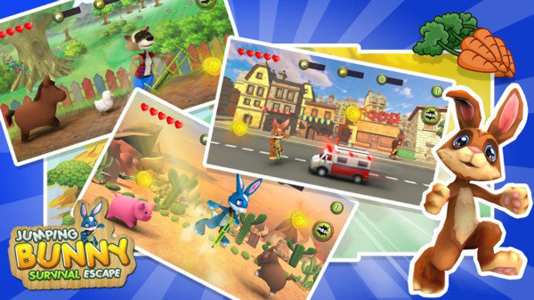 疯狂的兔子跑酷内置菜单版  v1.3图1