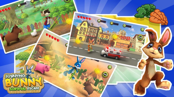 疯狂的兔子酷跑破解版  v1.2.2图1