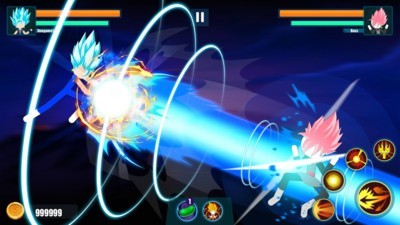 赛亚火柴人战士安卓版  v0.1图2