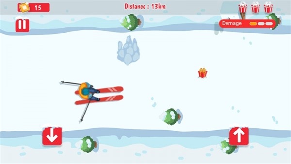 雪橇上的滑雪大师安卓版  v0.7图3