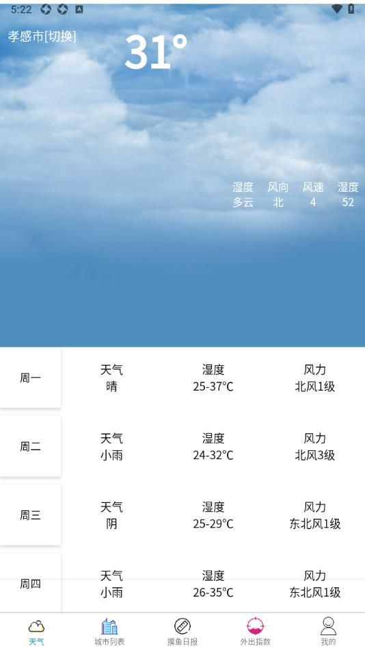 谷昌天气安卓版  v1.0.0图3