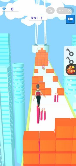 小姐姐向前冲手机版  v0.6.0图1