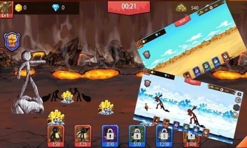 火柴人部落战争无敌版下载  v1.1图1