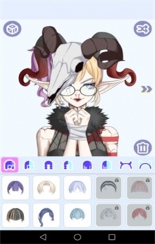 怪物女孩换装下载破解版  v1.0.0图1