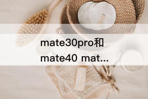 mate30pro和mate40 mate30pro和mate40pro