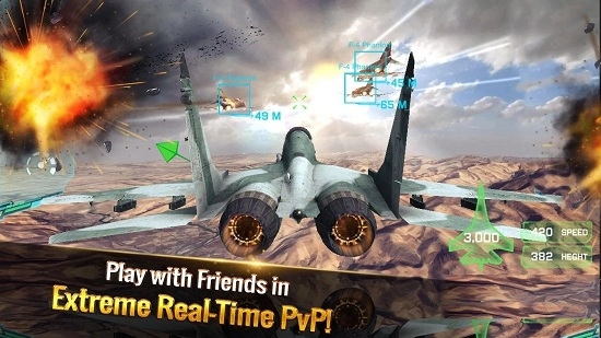 王牌战斗机空战无限金币无限钻石中文版  v2.58图3
